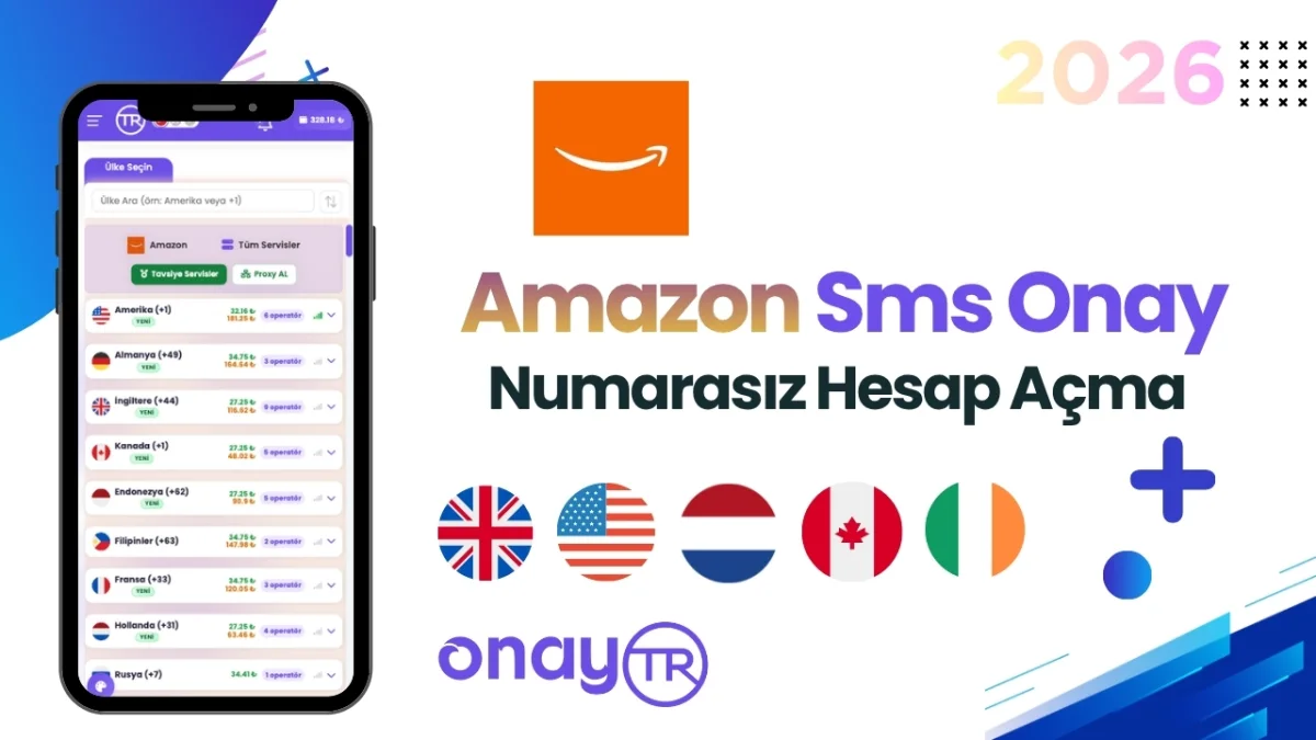Amazon SMS Onayı: Sanal Numara ile Doğrulama Nasıl Yapılır?