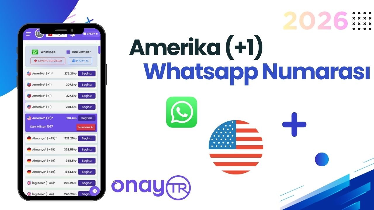 Amerika WhatsApp Numarası Nasıl Alınır?