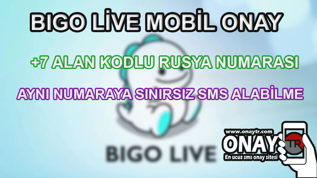 Bigo Live Fake Numara Alma - Sınırsız Sms - Numara Kiralama