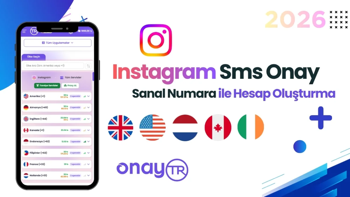 Instagram SMS Onayı: Sanal Numara ile Doğrulama