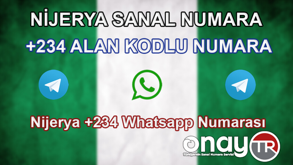 Nijerya +234 Numara Alma 2023