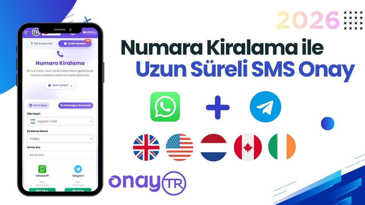 Numara Kiralama Nedir? Uzun Süreli SMS Onay Rehberi (2026)