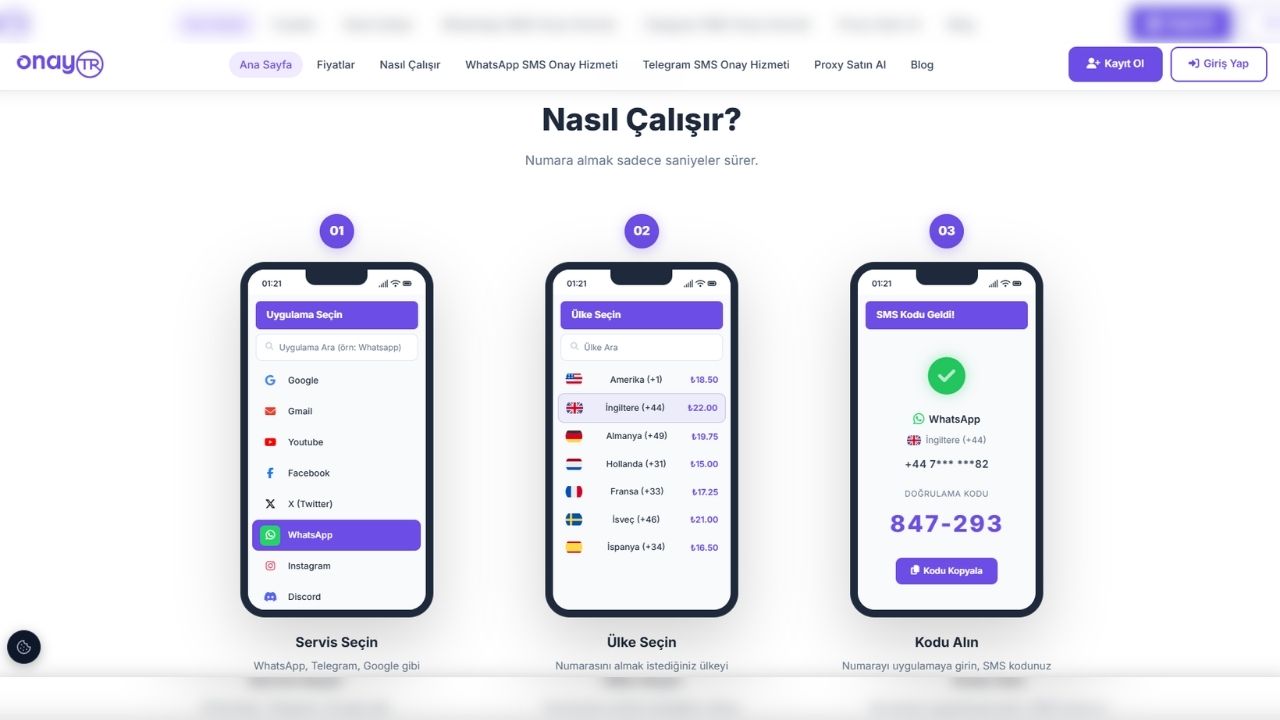 onaytr nasıl kullanılır