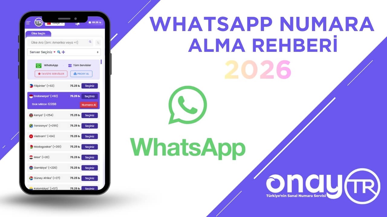 WhatsApp Numara Alma Rehberi (2026): SMS Onay ile Güvenli Yöntemler